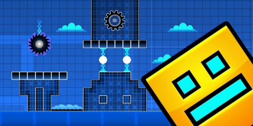 Өз Geometry Dash ойының: ата-аналардың балалық шағындағы ойынды жасаймыз - Школа программирования для детей, компьютерные курсы для школьников, начинающих и подростков - KIBERone г. Семей